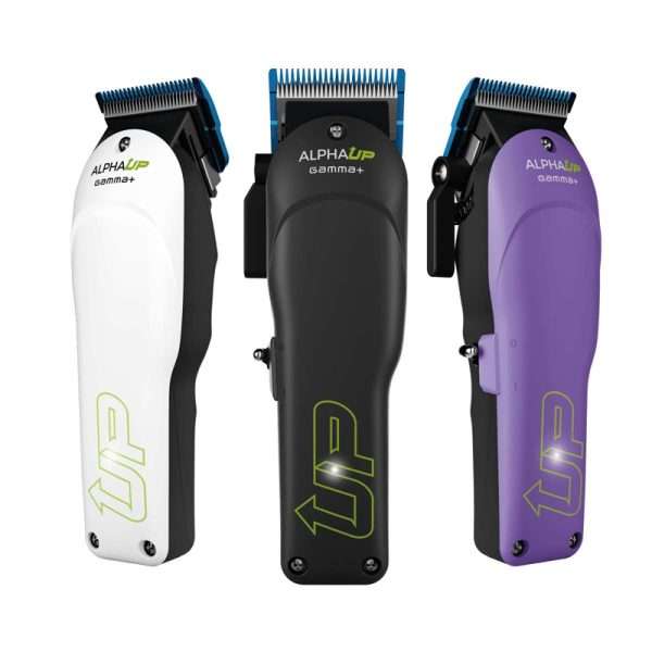 Gammapiù Alpha Up Clipper è il tagliacapelli pensato e realizzato per barbieri e parrucchieri che ricercano massima precisione e affidabilità.